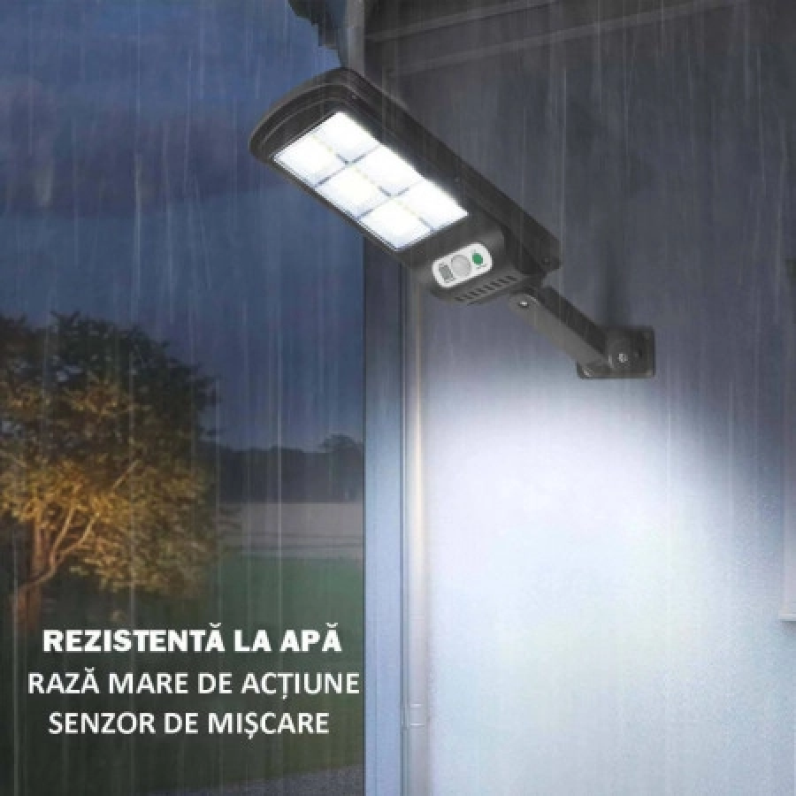 Lampa solara de perete cu 6 Cadrane, 48 LED-uri COB ,cu senzor de miscare si lumina - Lampi solare -wowreduceri.ro Lampa solara de perete cu 6 Cadrane, 48 LED-uri COB ,cu senzor de miscare si lumina ( Lampi solare )