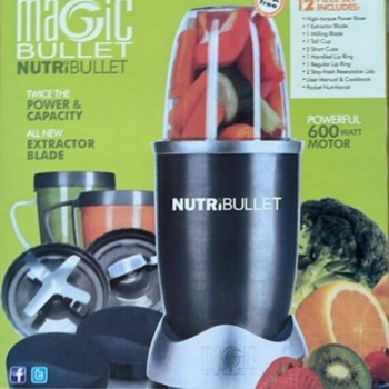 Nutribullet 600W, 20.000RPM – magicianul personal multifunctional din bucatarie Nutribullet 600W, 20.000RPM – magicianul personal multifunctional din bucatarie