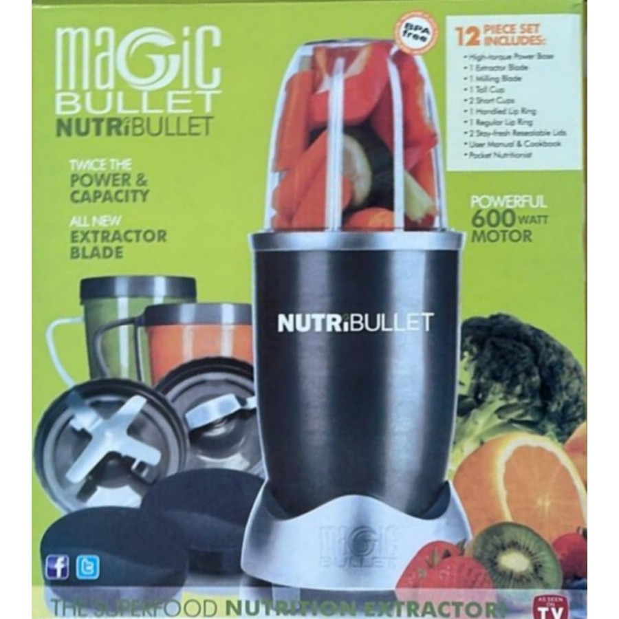 Nutribullet 600W, 20.000RPM – magicianul personal multifunctional din bucatarie ( ELECTRONICE )