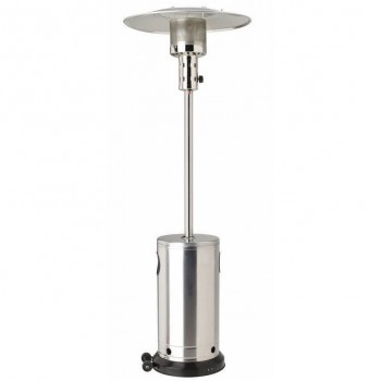 Incalzitor terasa, pe gaz, Landman CST, inox, 10 kW, cu roti deplasare Incalzitor terasa, pe gaz, Landman CST, inox, 10 kW, cu roti deplasare