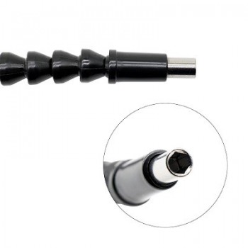 Cap Prelungitor Flexibil Pentru Bormasina, 25 Cm, Negru Cap Prelungitor Flexibil Pentru Bormasina, 25 Cm, Negru