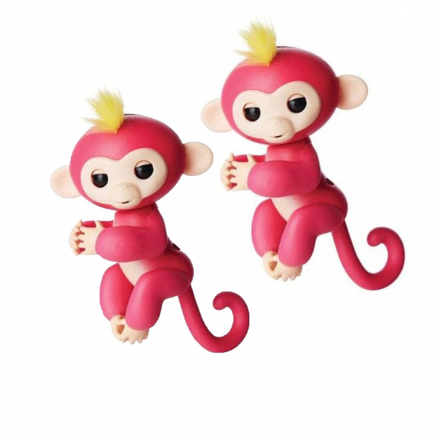SET 2x Maimutica haioasa, happy monkey, roz, interactiva ( Lumea Copiilor )