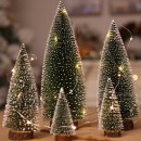 Mini brad decorativ realizat din plastic pentru Craciun cu suport lemn,20 cm - Brazi -wowreduceri.ro Mini brad decorativ realizat din plastic pentru Craciun cu suport lemn,20 cm ( Brazi )