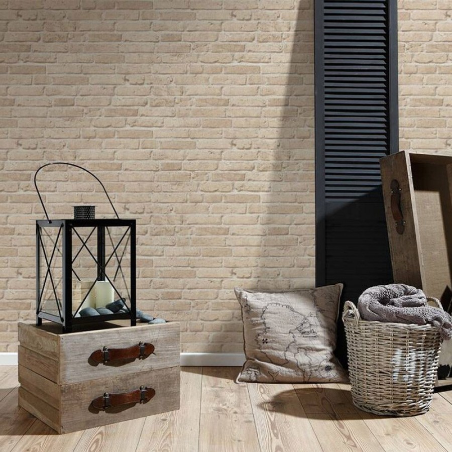 Tapet Autoadeziv 3D (77 cm x 70 cm) Set 10 Panouri, caramida bej - Casa si gradina -wowreduceri.ro Tapet Autoadeziv 3D (77 cm x 70 cm) Set 10 Panouri, caramida bej ( Casa si gradina )