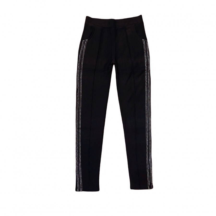 Colanti dama imblaniti, Negru ( Imbracaminte )