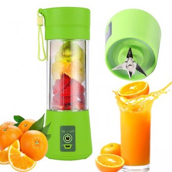 Blender portabil, cu baterie proprie 2000 mah, 4 lame inox, pentru fructe si legume Blender portabil, cu baterie proprie 2000 mah, 4 lame inox, pentru fructe si legume