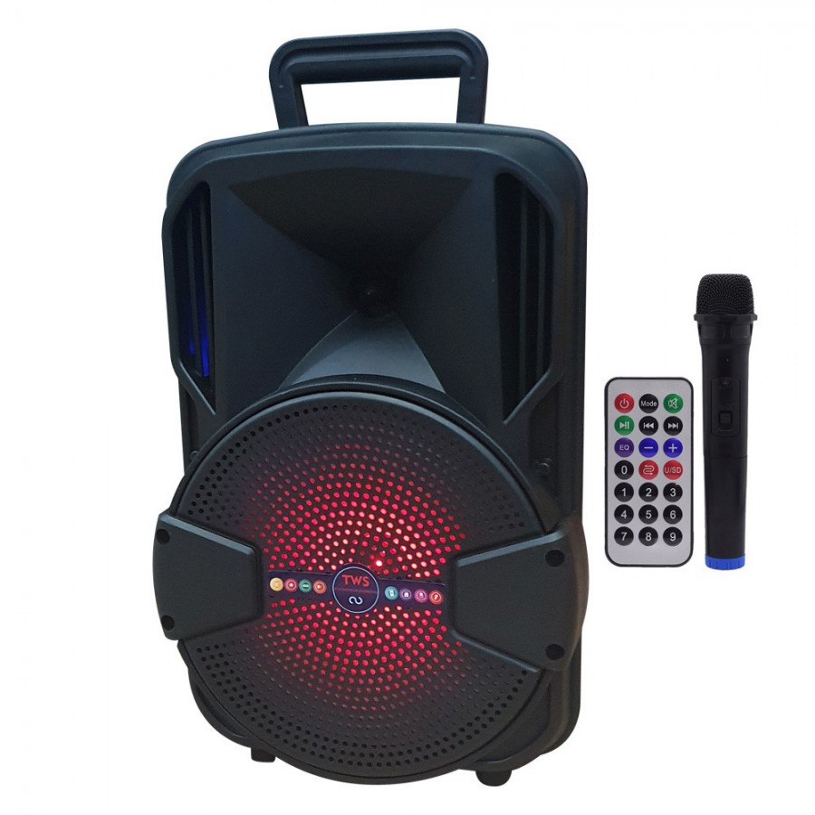 Boxa portabila ALP-801, putere 100W, telecomanda, microfon - Boxe, Casti, Microfoane -wowreduceri.ro Boxa portabila ALP-801, putere 100W, telecomanda, microfon ( Boxe, Casti, Microfoane )