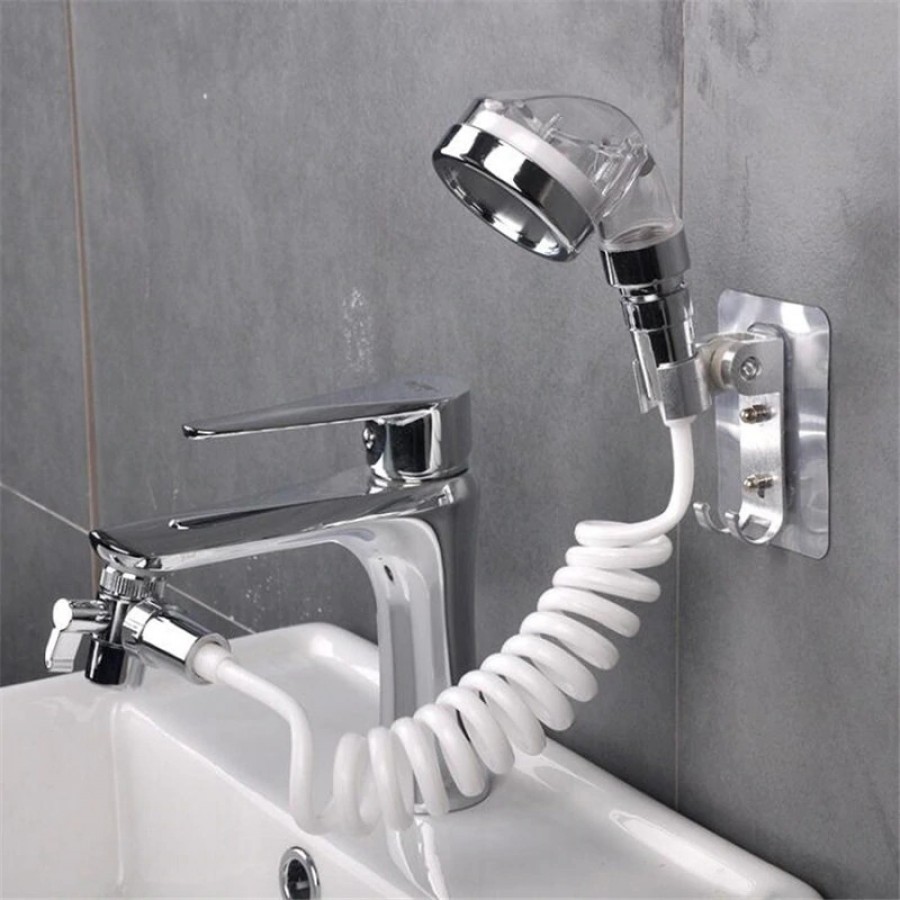 Extensie dus pentru robinet cu furtun flexibil - Casa si gradina -wowreduceri.ro Extensie dus pentru robinet cu furtun flexibil - Casa si gradina - wowreduceri.ro