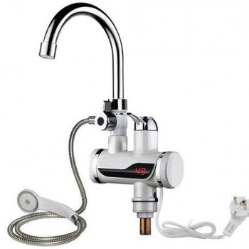 Robinet electric cu dus, prindere chiuveta sau cada, pentru incalzit apa Robinet electric cu dus, prindere chiuveta sau cada, pentru incalzit apa