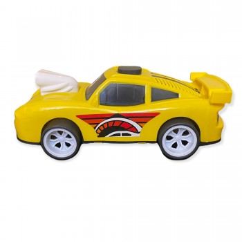 Masinuta de jucarie pentru curse, Galben
