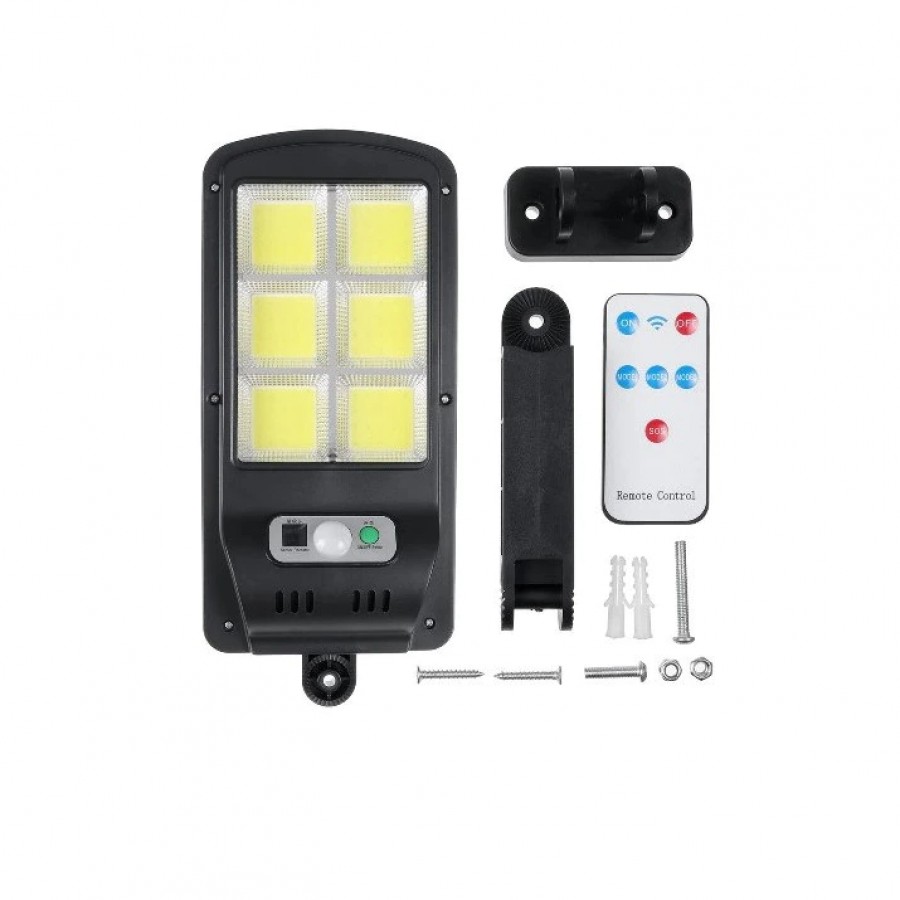 Lampa solara cu inductie, 6 leduri, 1.5W, telecomanda inclusa - Panouri solare - wowreduceri.ro