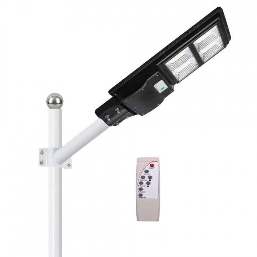 Lampa stradala 60W cu panou solar si acumulator Jortan - Panouri solare -wowreduceri.ro Lampa stradala 60W cu panou solar si acumulator Jortan ( Panouri solare )