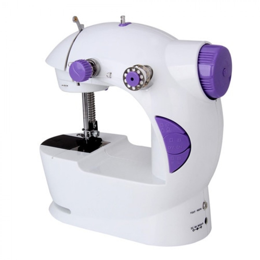 Masina de cusut portabila 4 In 1 Mini Sewing, Alba - ELECTRONICE -wowreduceri.ro Masina de cusut portabila 4 In 1 Mini Sewing, Alba - ELECTRONICE - wowreduceri.ro