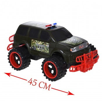 Masinuta PADURAR Monster Truck pentru off road, dimensiuni mari (45 cm lungime), Verde Masinuta PADURAR Monster Truck pentru off road, dimensiuni mari (45 cm lungime), Verde