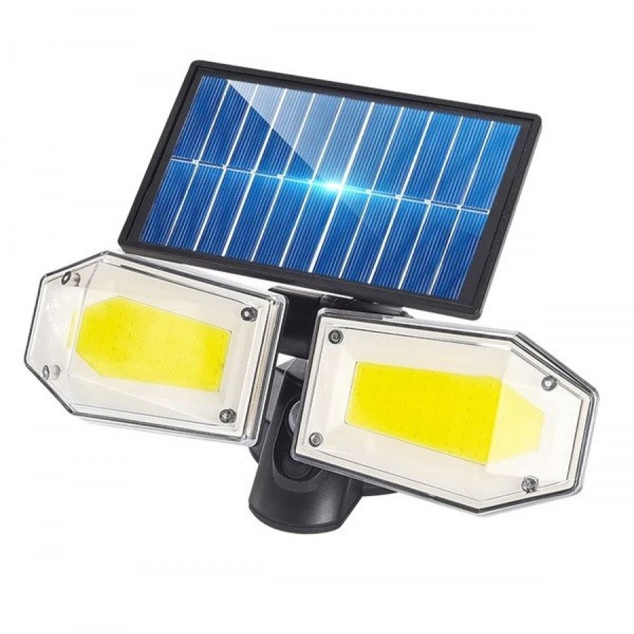 Proiector Solar dublu SH-078B, 3 moduri iluminare - Iluminat - wowreduceri.ro