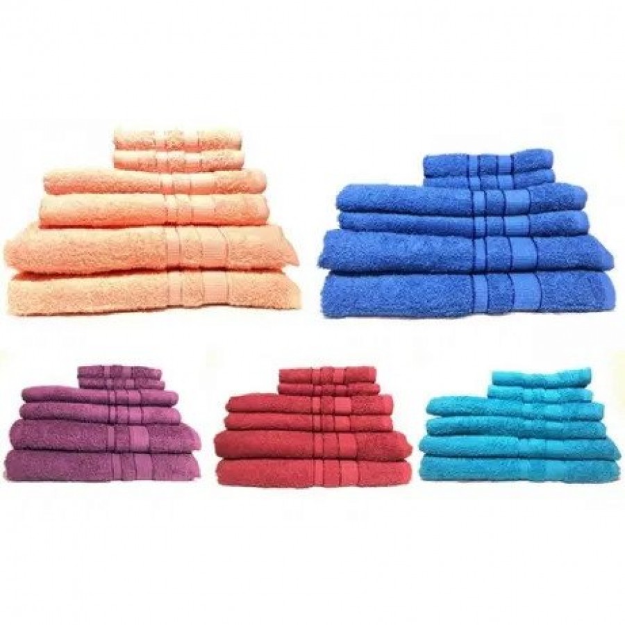 Set 6 prosoape din bumbac Pakistanez densitate 400 grame - Casa si gradina - wowreduceri.ro