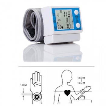 Tensiometru electronic de incheietura, afisaj LCD, JZK-001