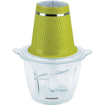 Tocator Charm Heinner, 300 W, 2 cutite inox, bol de sticla Tocator Charm Heinner, 300 W, 2 cutite inox, bol de sticla