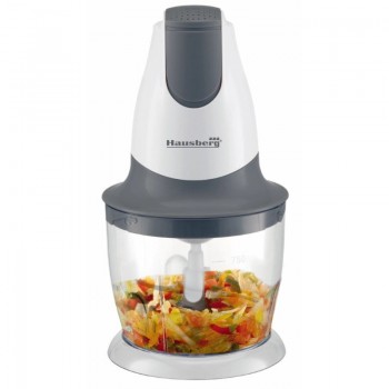Tocator electric Hausberg HB-4503,putere 300W, vas plastic 0.7 l, cod 072n Tocator electric Hausberg HB-4503,putere 300W, vas plastic 0.7 l, cod 072n