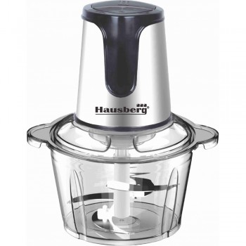 Tocator Hausberg HB-4505, 400 W, vas sticla 2l, 4 lame inox, toaca, taie, macina, amesteca, cod: i085 Tocator Hausberg HB-4505, 400 W, vas sticla 2l, 4 lame inox, toaca, taie, macina, amesteca, cod: i085