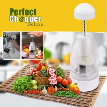 Tocator manual pentru maruntit legume si fructe, Perfect Chopper Deluxe, cod: i01MND Tocator manual pentru maruntit legume si fructe, Perfect Chopper Deluxe, cod: i01MND