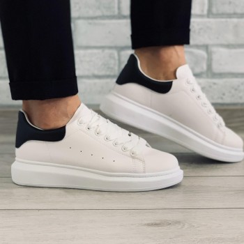 Pantofi casual Alexander AD-119 White/Black R1/4/5 Pantofi casual Alexander AD-119 White/Black R1/4/5