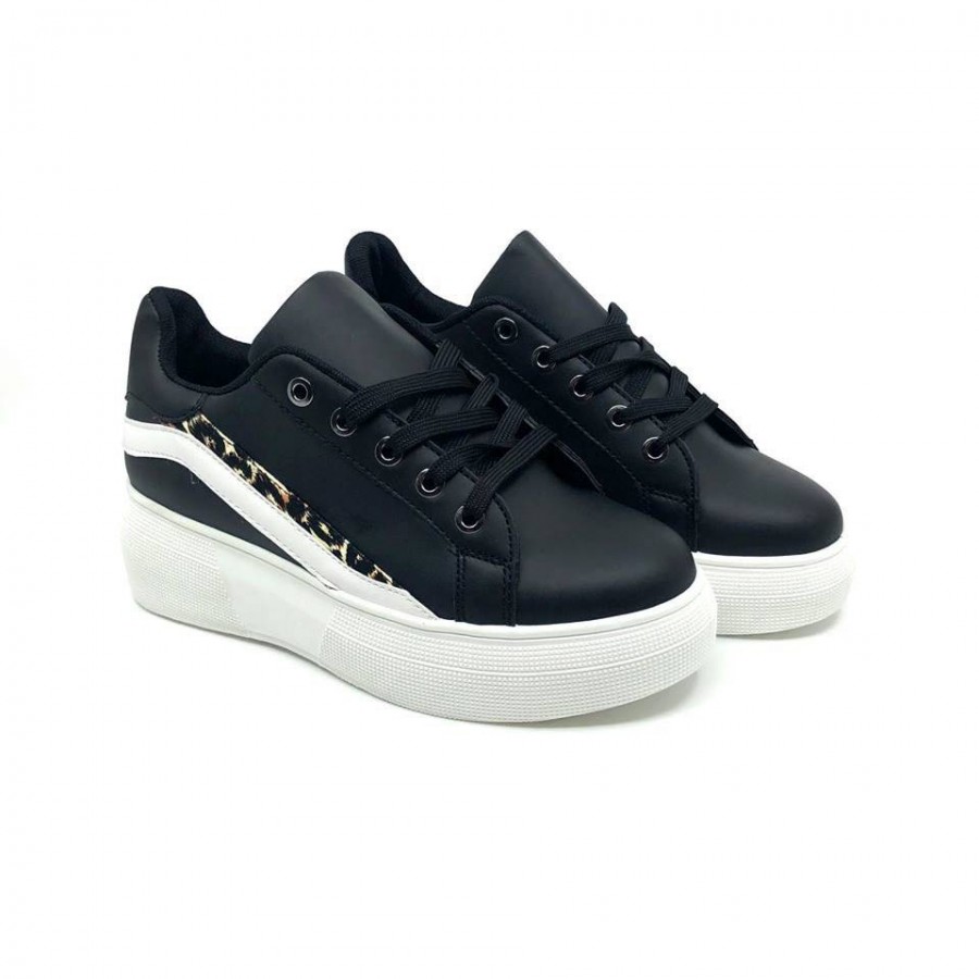 Pantofi casual AB40 BLACK PRINT R1/1/5 - Pantofi casual - wowreduceri.ro