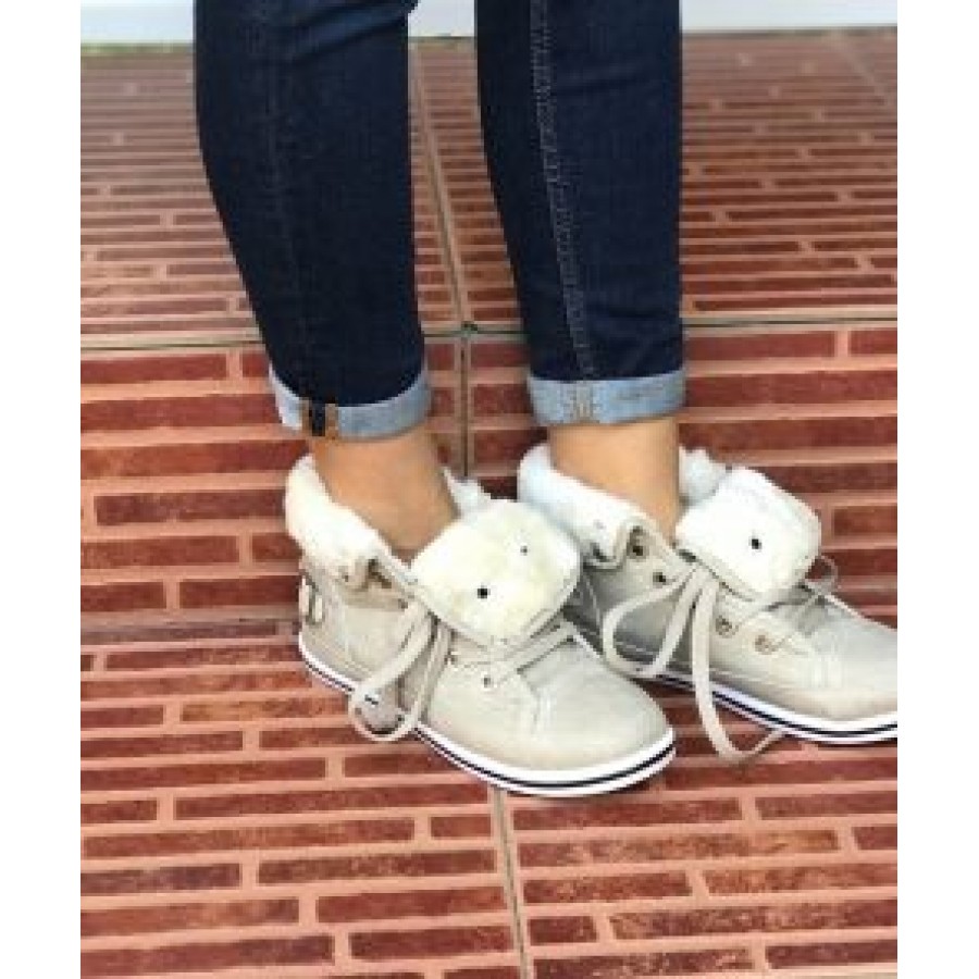 Pantofi Sport Beige&Fur R3/2/2 ( Incaltaminte Sport )