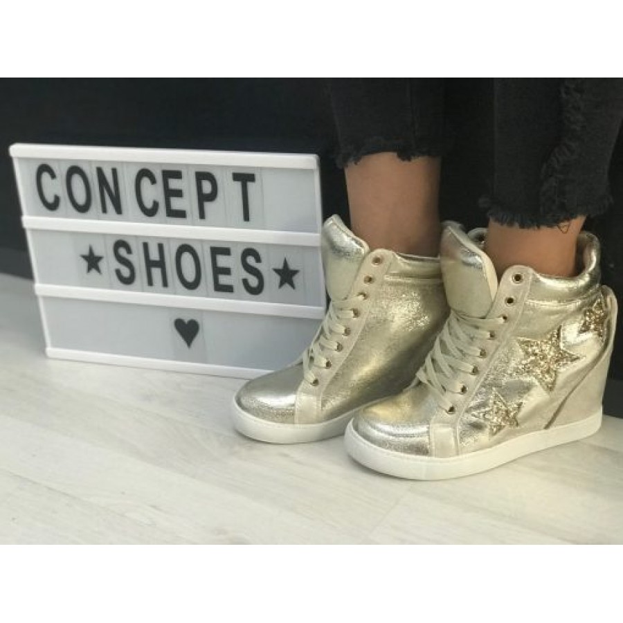 Sneakers sport inalti 1G-17088 GOLD R1/1/4 - Ghete Sport -wowreduceri.ro Sneakers sport inalti 1G-17088 GOLD R1/1/4 - Ghete Sport - wowreduceri.ro