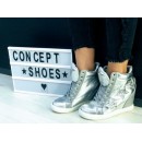 Sneakers sport inalti 1G-17088 SILVER R1/1/4 - Ghete Sport -wowreduceri.ro Sneakers sport inalti 1G-17088 SILVER R1/1/4 - Ghete Sport - wowreduceri.ro