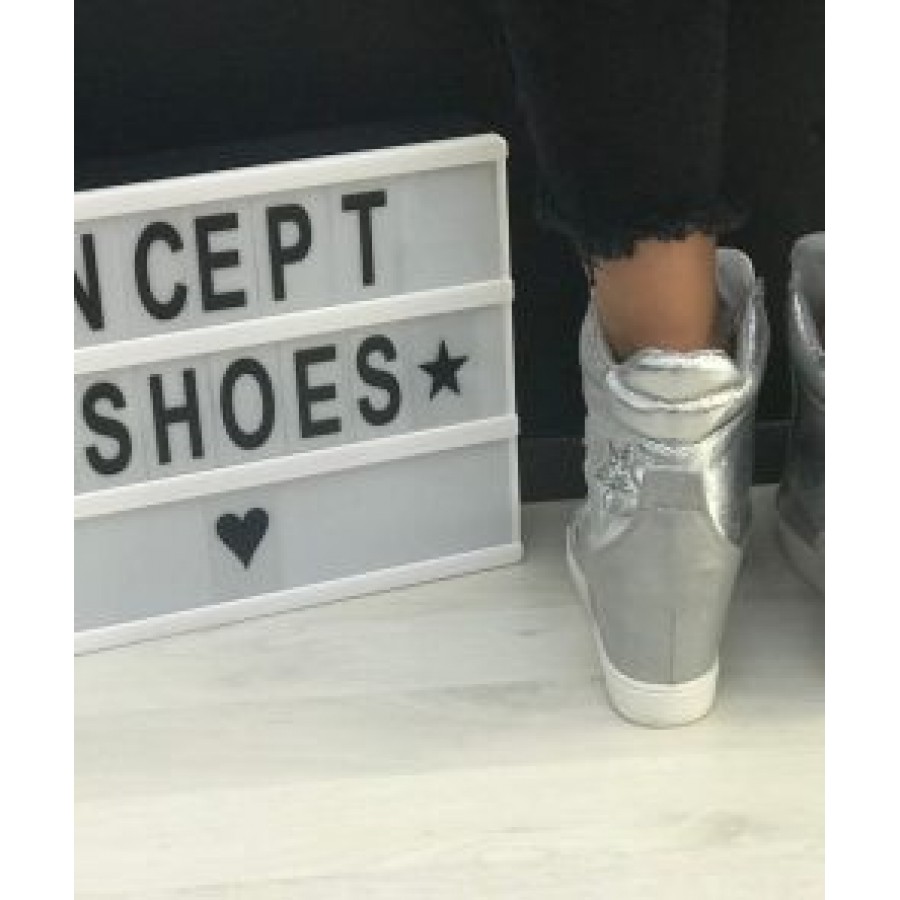 Sneakers sport inalti 1G-17088 SILVER R1/1/4 - Ghete Sport -wowreduceri.ro Sneakers sport inalti 1G-17088 SILVER R1/1/4 - Ghete Sport - wowreduceri.ro
