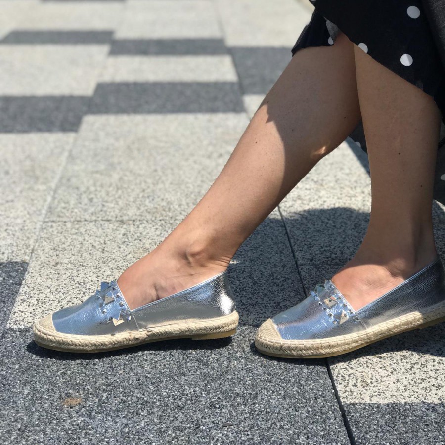 Espadrile Silver  6606 R1/5/2 - Espadrile - wowreduceri.ro