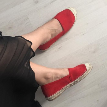 Espadrile  SE495 ROUGE/RED R2/2/2 Espadrile  SE495 ROUGE/RED R2/2/2