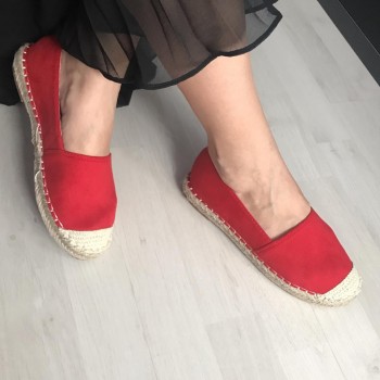 Espadrile  SE495 ROUGE/RED R2/2/2 Espadrile  SE495 ROUGE/RED R2/2/2