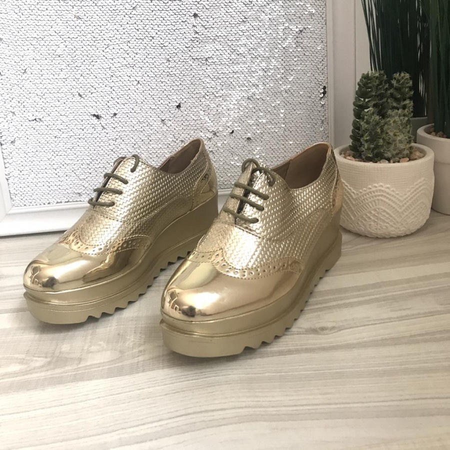 Pantofi casual DQ050 GOLD R1/3/2 - Pantofi casual -wowreduceri.ro Pantofi casual DQ050 GOLD R1/3/2 - Pantofi casual - wowreduceri.ro
