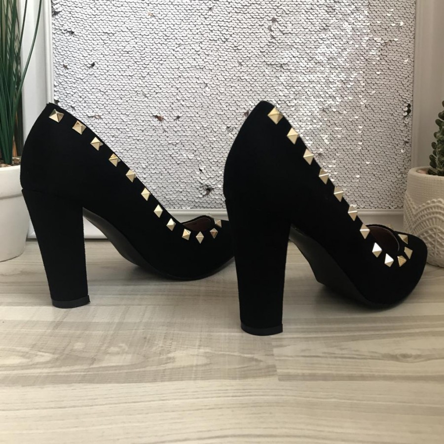 Pantofi JS-8002 BLACK R1/5/1 - Pantofi toc -wowreduceri.ro Pantofi JS-8002 BLACK R1/5/1 - Pantofi toc - wowreduceri.ro