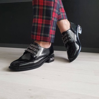 Pantofi casual B-165 BLACK R1/10/3 Pantofi casual B-165 BLACK R1/10/3